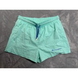 Champion Swim Shorts Girls 14-16 Aqua Drawstring Waist Lightweight Beachwear